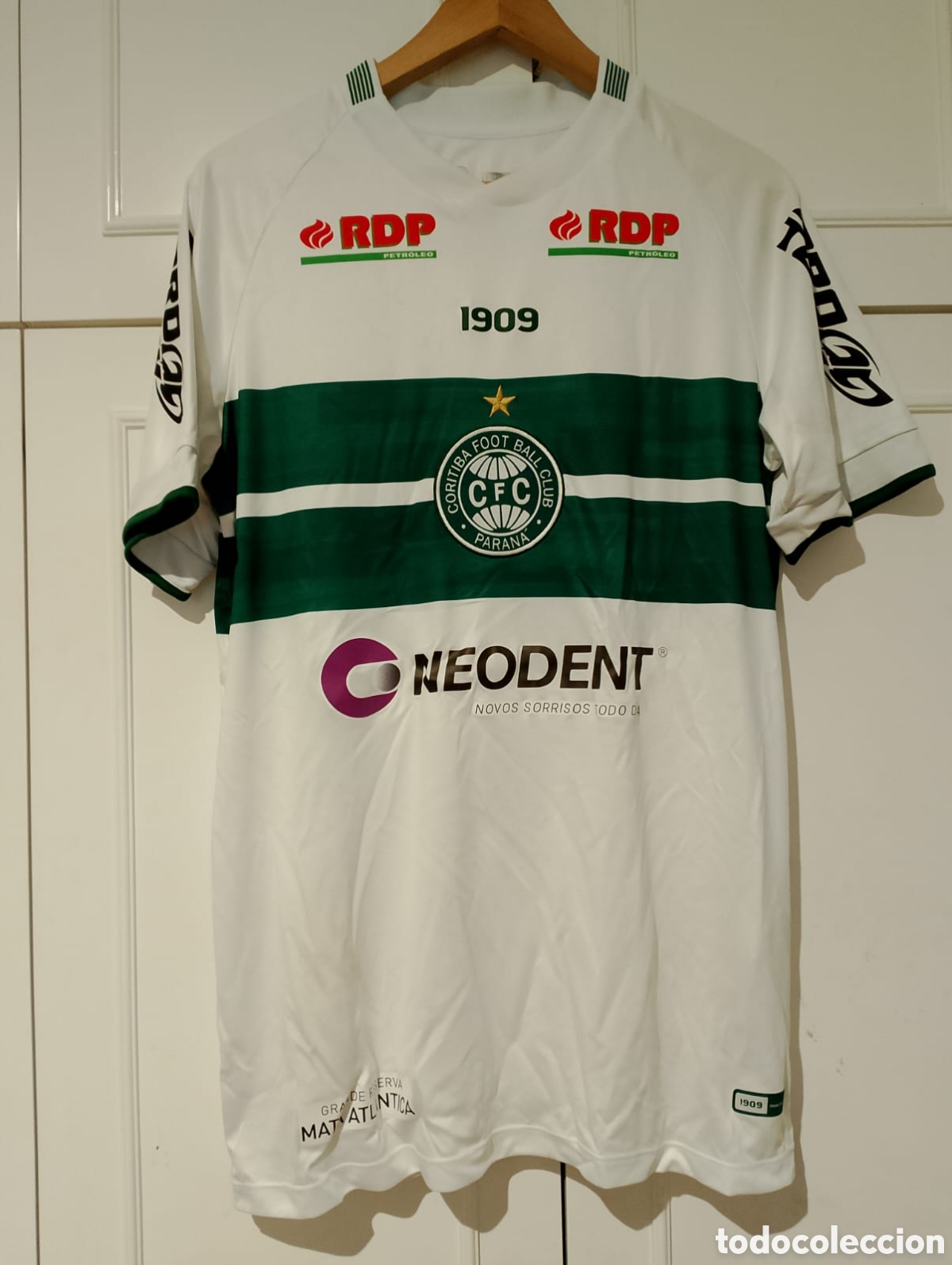 Colecionismo desportivo: Camiseta matchworn Coritina FC Val