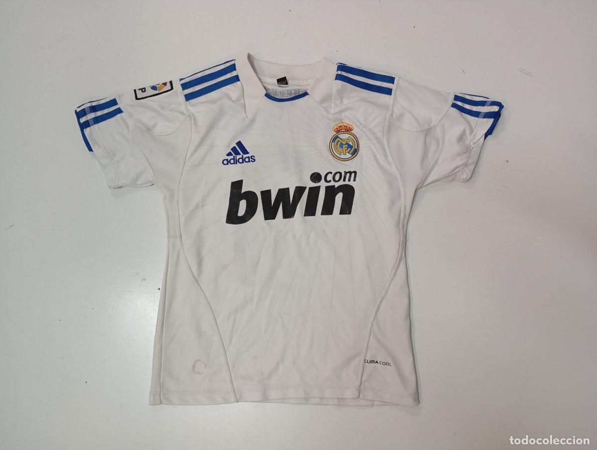 Sammelleidenschaft Sport: CAMISETA DEL REAL MADRID. CRISTIANO RONALDO. DORSAL 9. TALLA SUPER 12. BWIN ADIDAS. TDKDEP30