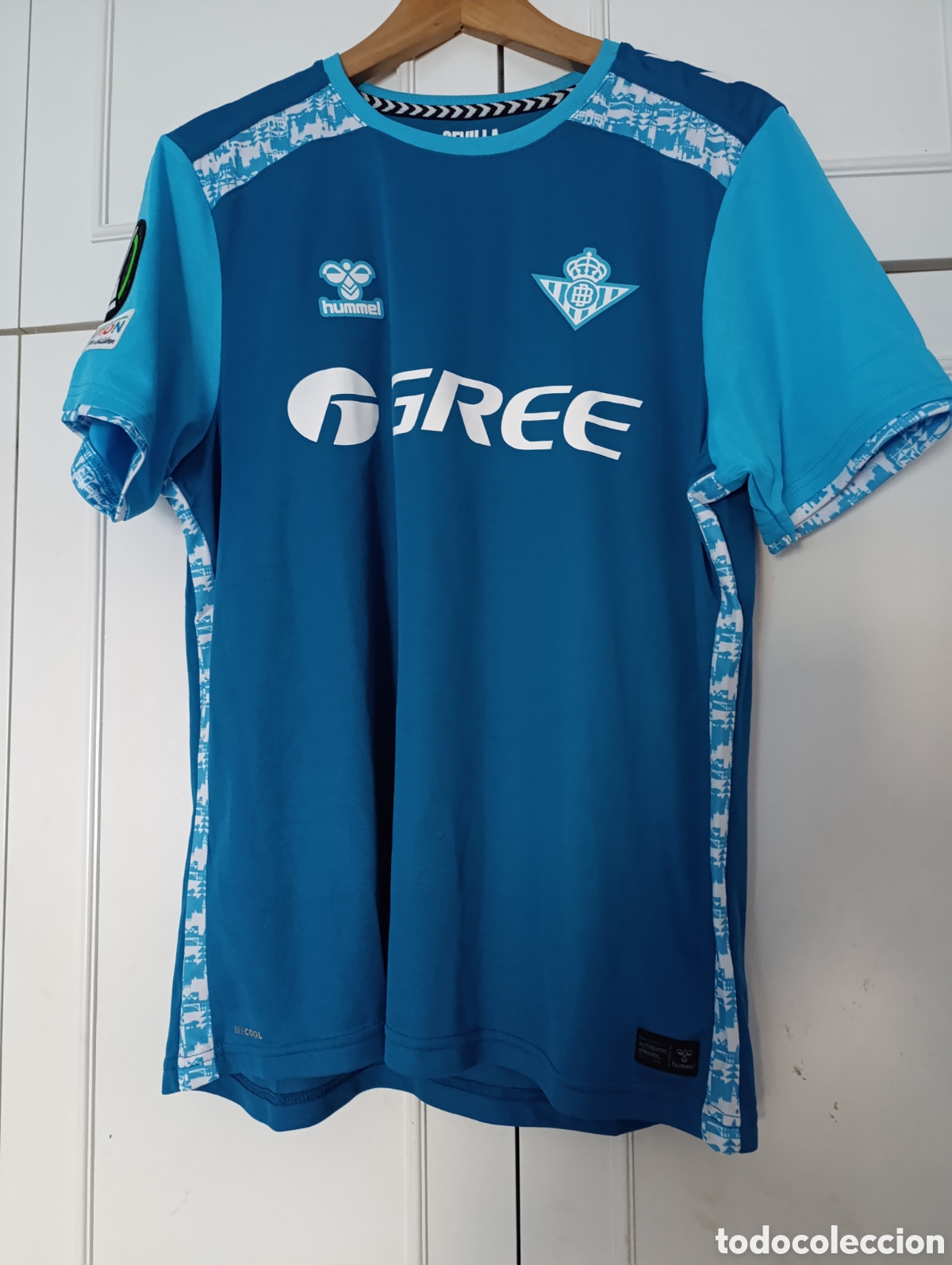 Sammelleidenschaft Sport: Camiseta matchworn Real Betis Balompi&eacute;