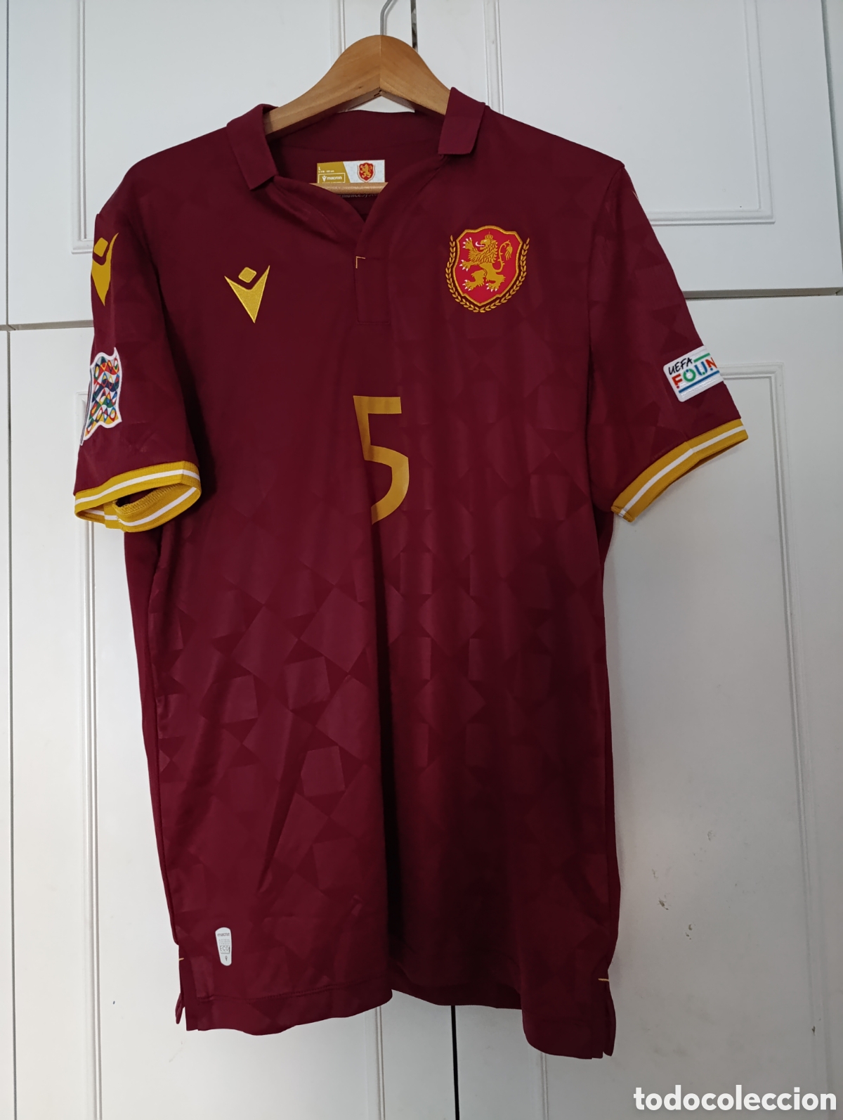 Sammelleidenschaft Sport: Camiseta away Selecci&oacute;n de Bulgaria