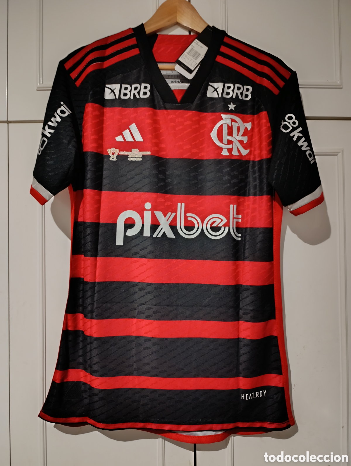 Sammelleidenschaft Sport: Camiseta casa C.R. Flamengo Copa Brasil