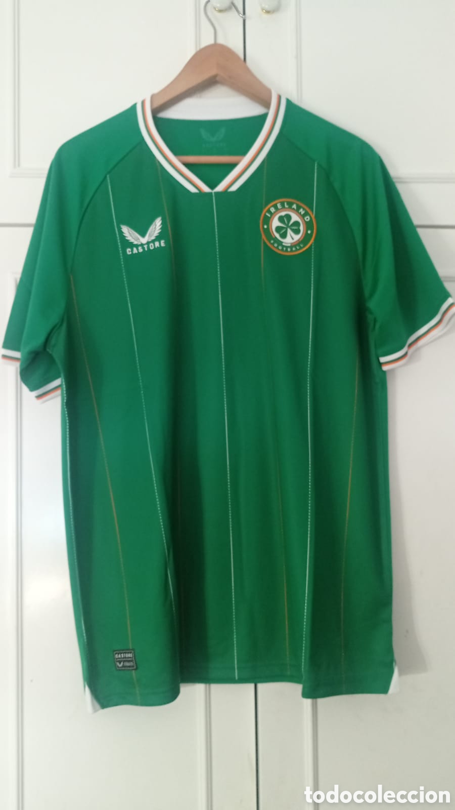Sports collectibles: Camiseta casa Selecci&oacute;n de Irlanda
