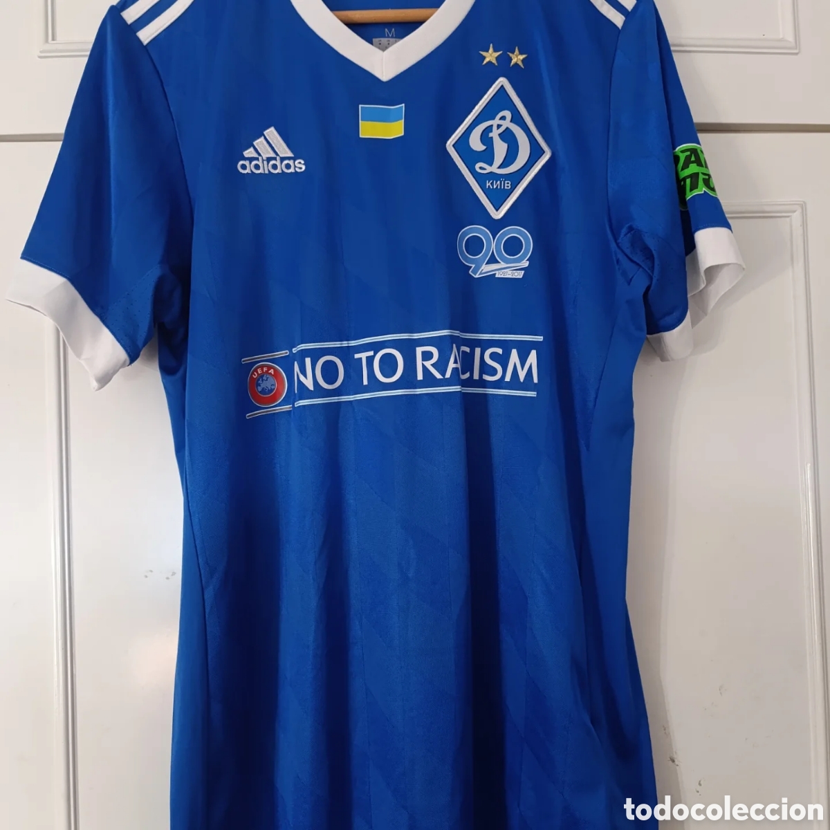 Sports collectibles: Camiseta matchworn FC Dinamo Kiev Ucrania