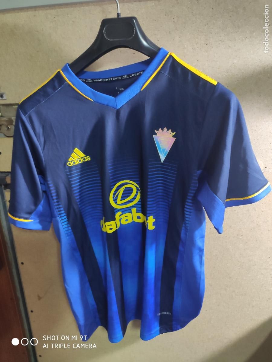 Sports collectibles: CADIZ CAMISETA DE FUTBOL ADIDAS PUBLICIDAD DAFABET