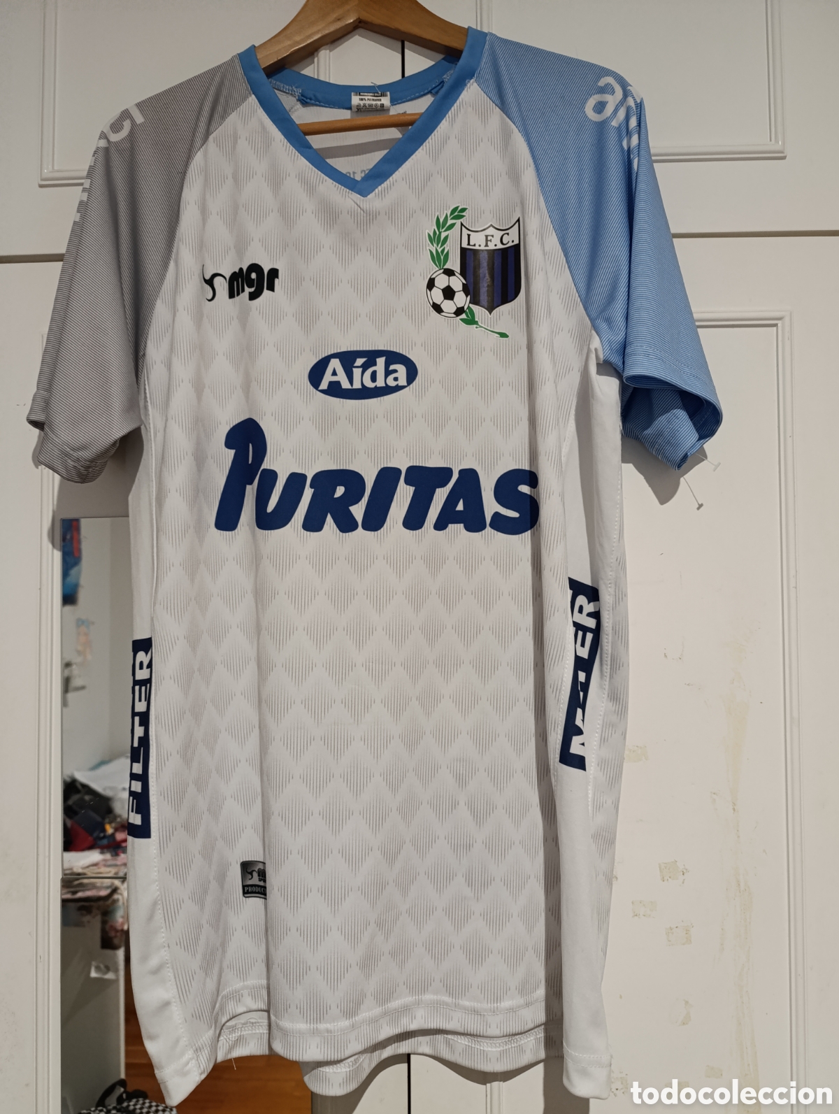 Colecionismo desportivo: Camiseta away matchworn Liverpool FC de Uruguay