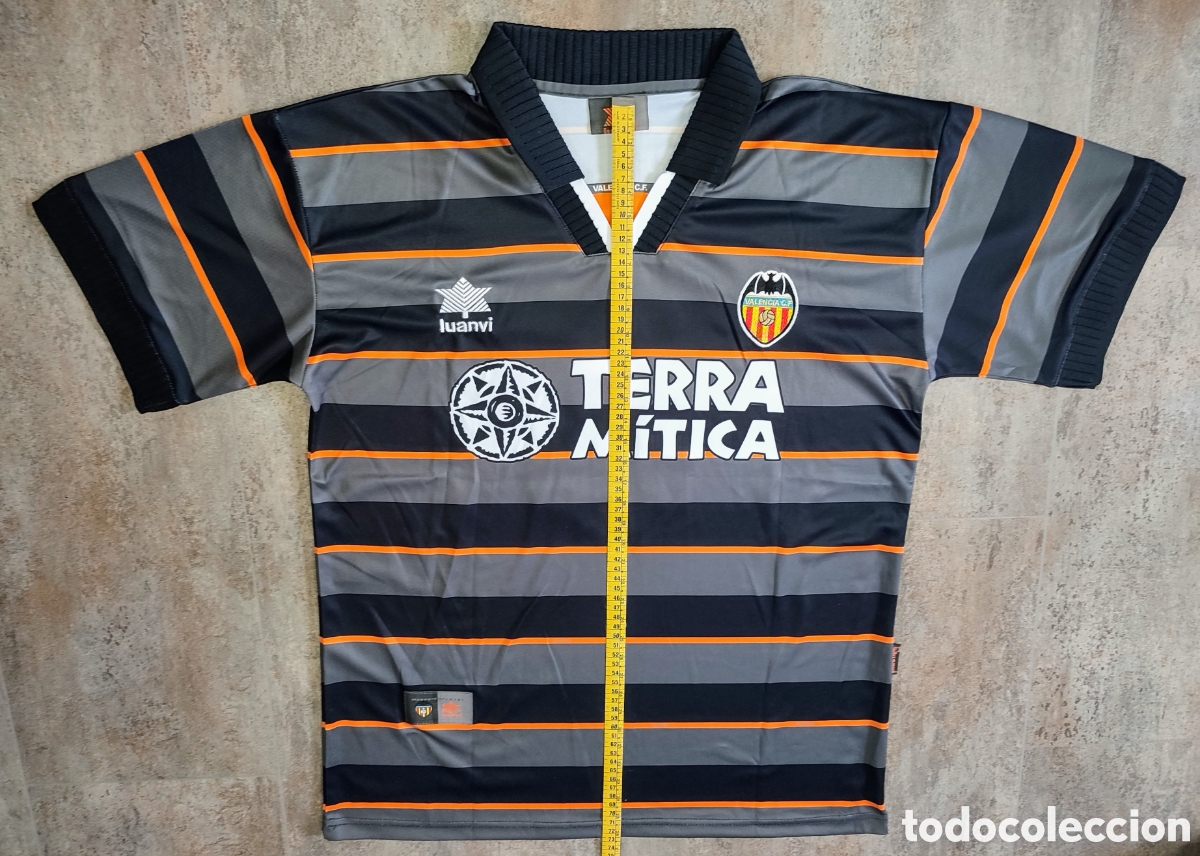 Coleccionismo deportivo: Camiseta Valencia 1999-2000 - Foto 4