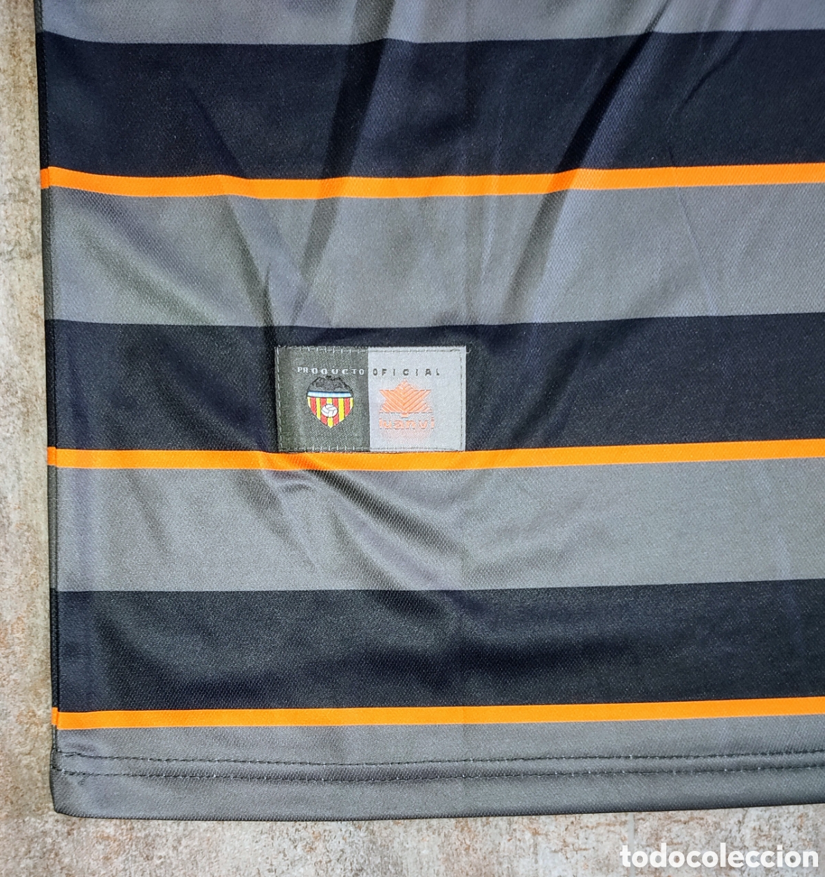 Coleccionismo deportivo: Camiseta Valencia 1999-2000 - Foto 5