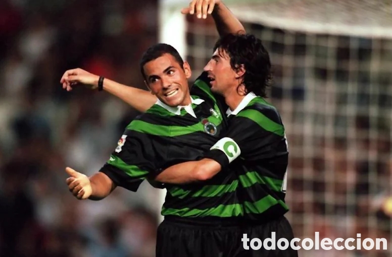 Maillot Vintage Racing Santander 1998-1999 - Authentique Et Porté - Taille L