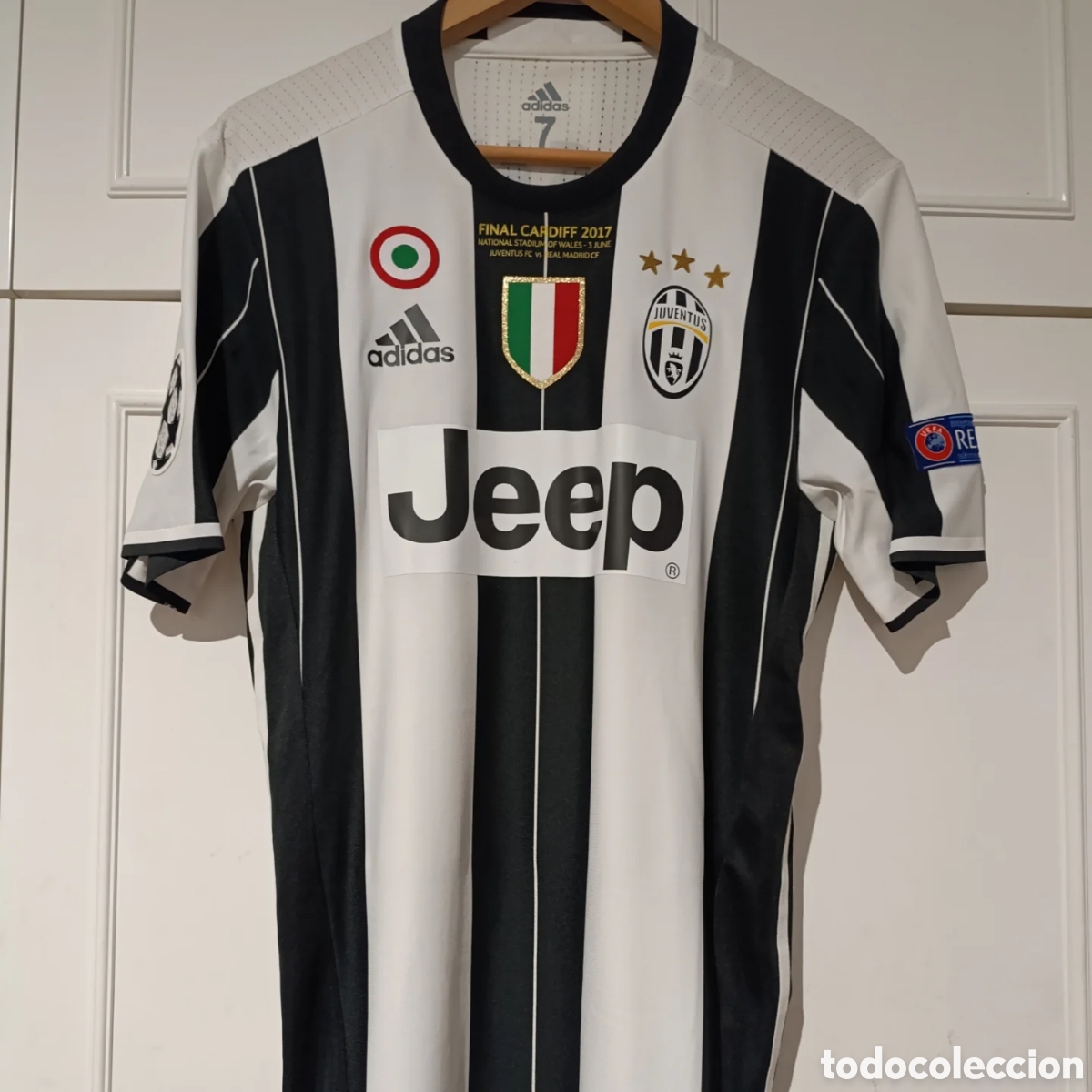 Colecionismo desportivo: Camiseta match issue Juventus FC Italia