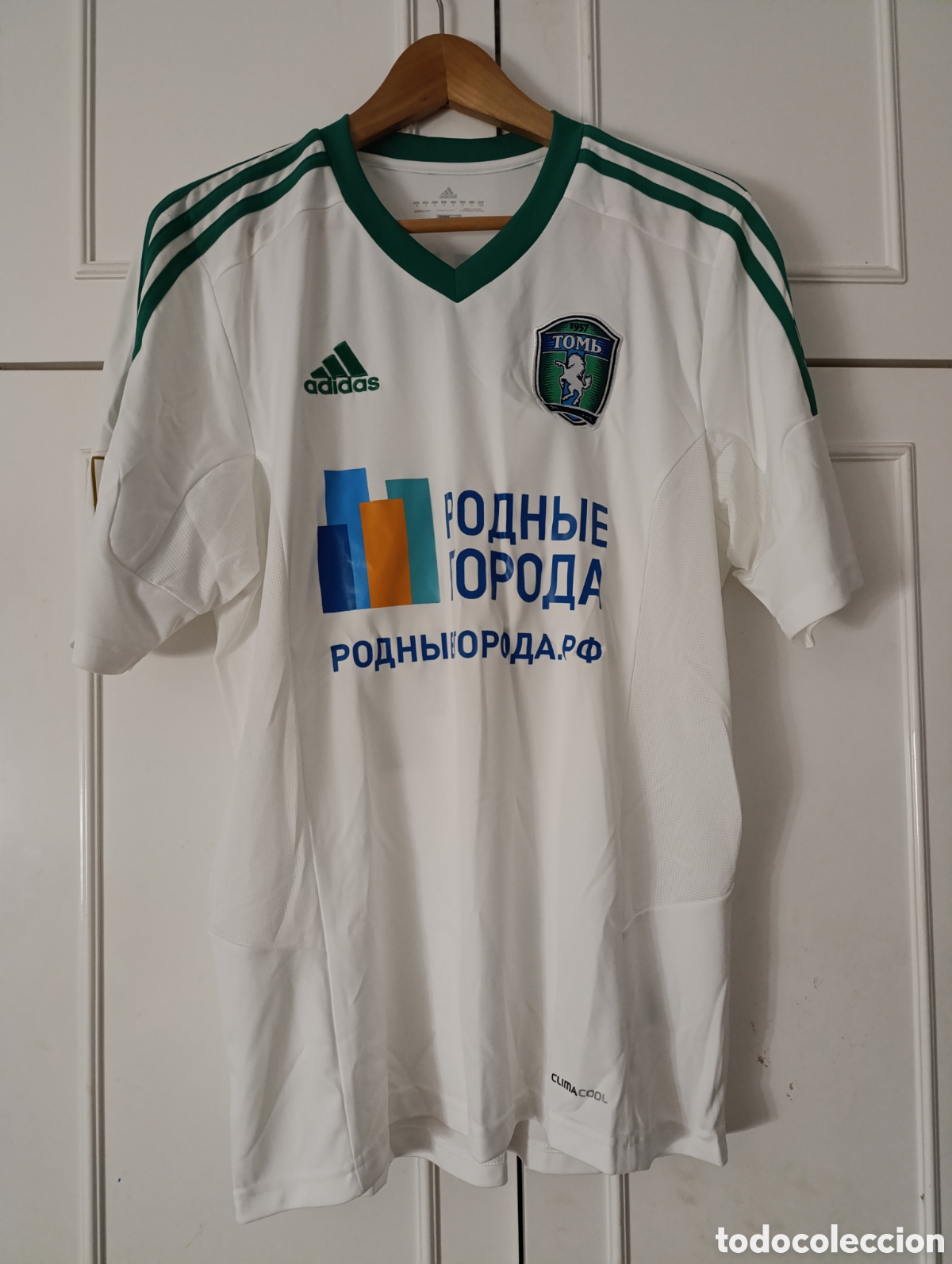 Sammelleidenschaft Sport: Camiseta matchworn FC Tom Tosk de Rusia