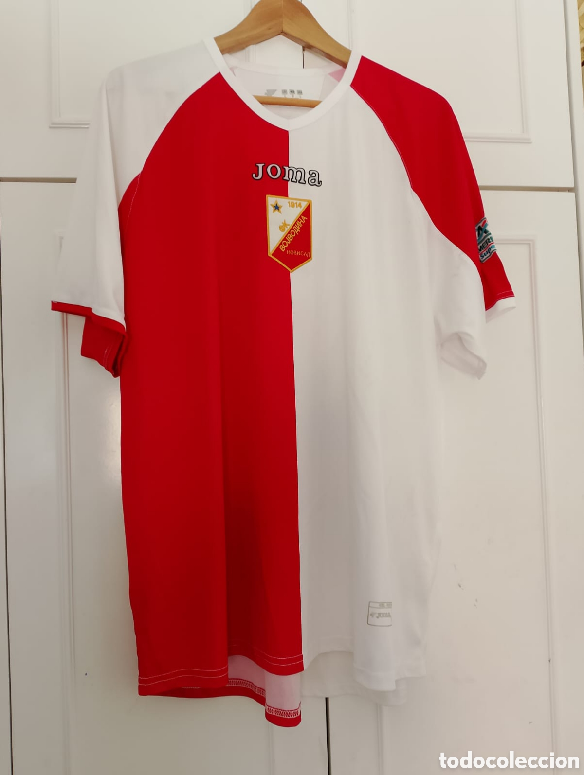 Sammelleidenschaft Sport: Camiseta casa matchworn FK Vojvodina Novi Sad de Serbia