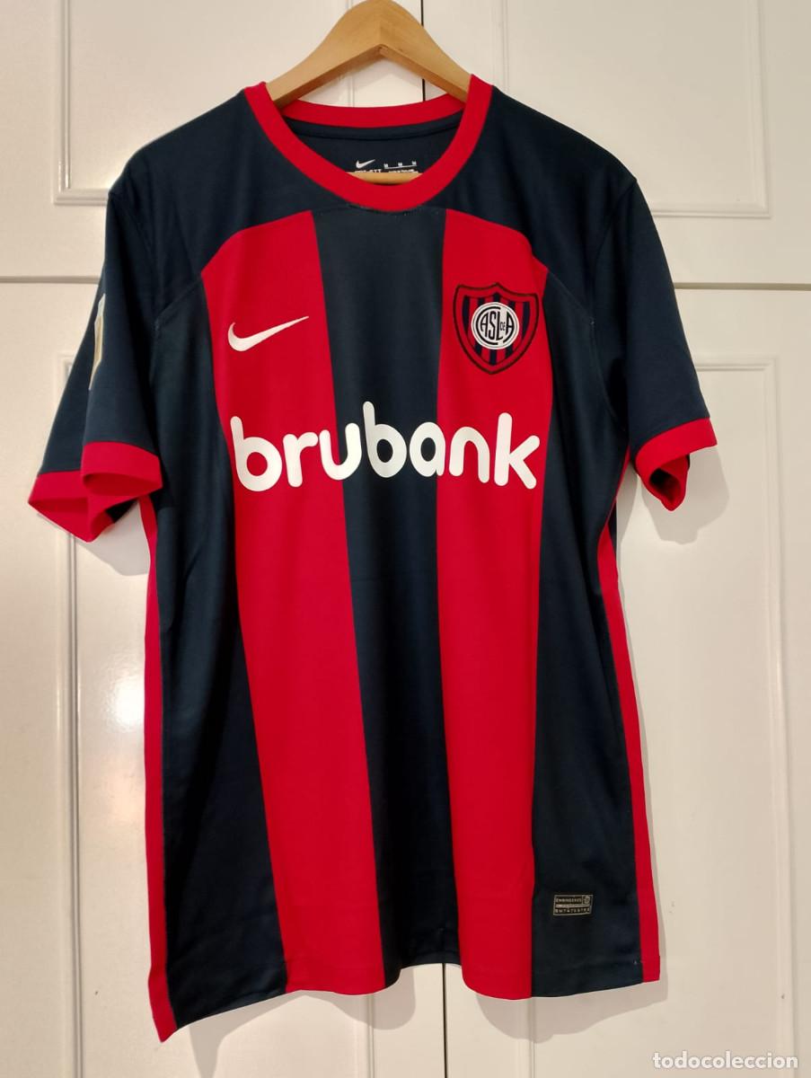 Sports collectibles: Camiseta casa C.A. San Lorenzo Almagro de Argentina. Muniain