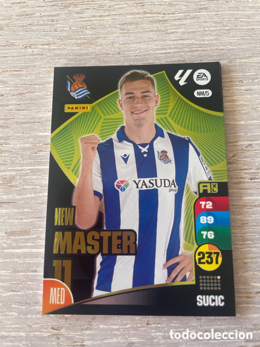Coleccionismo deportivo: NM/5 SUCIC Adrenalyn XL 24/25