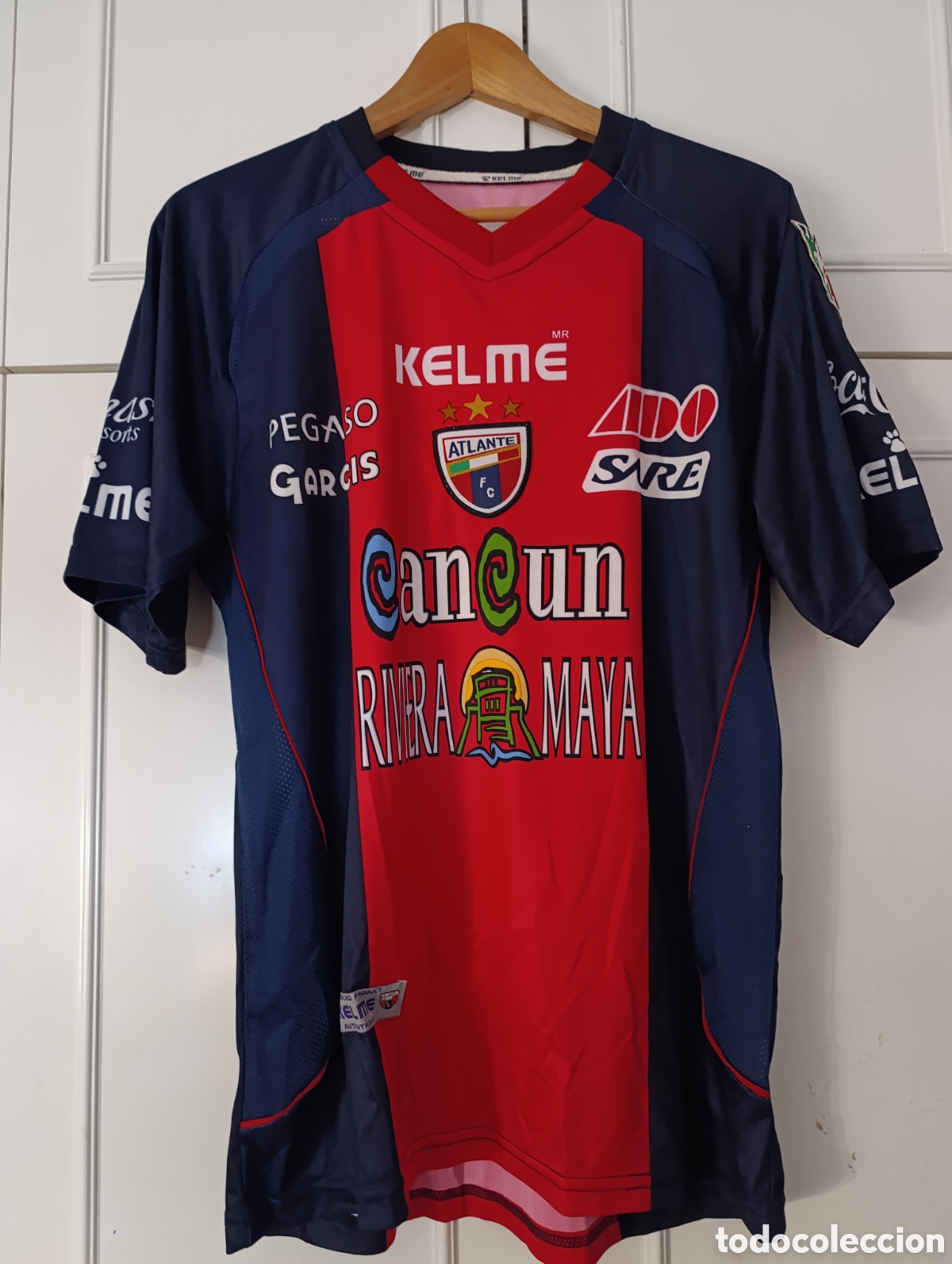 Sammelleidenschaft Sport: Camiseta matchworn CD Atlante de M&eacute;xico