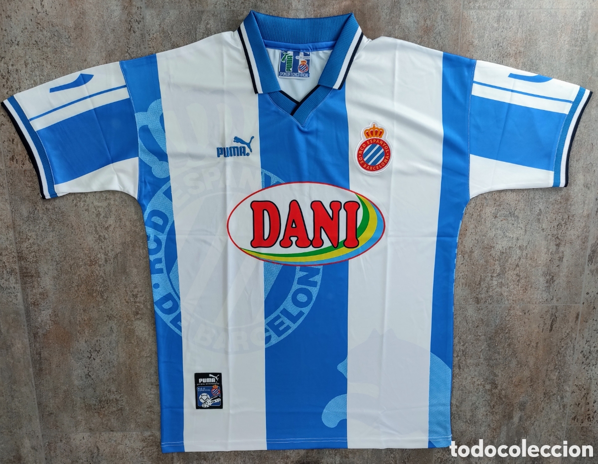 Coleccionismo deportivo: Camiseta Espanyol 97-98 - Foto 1
