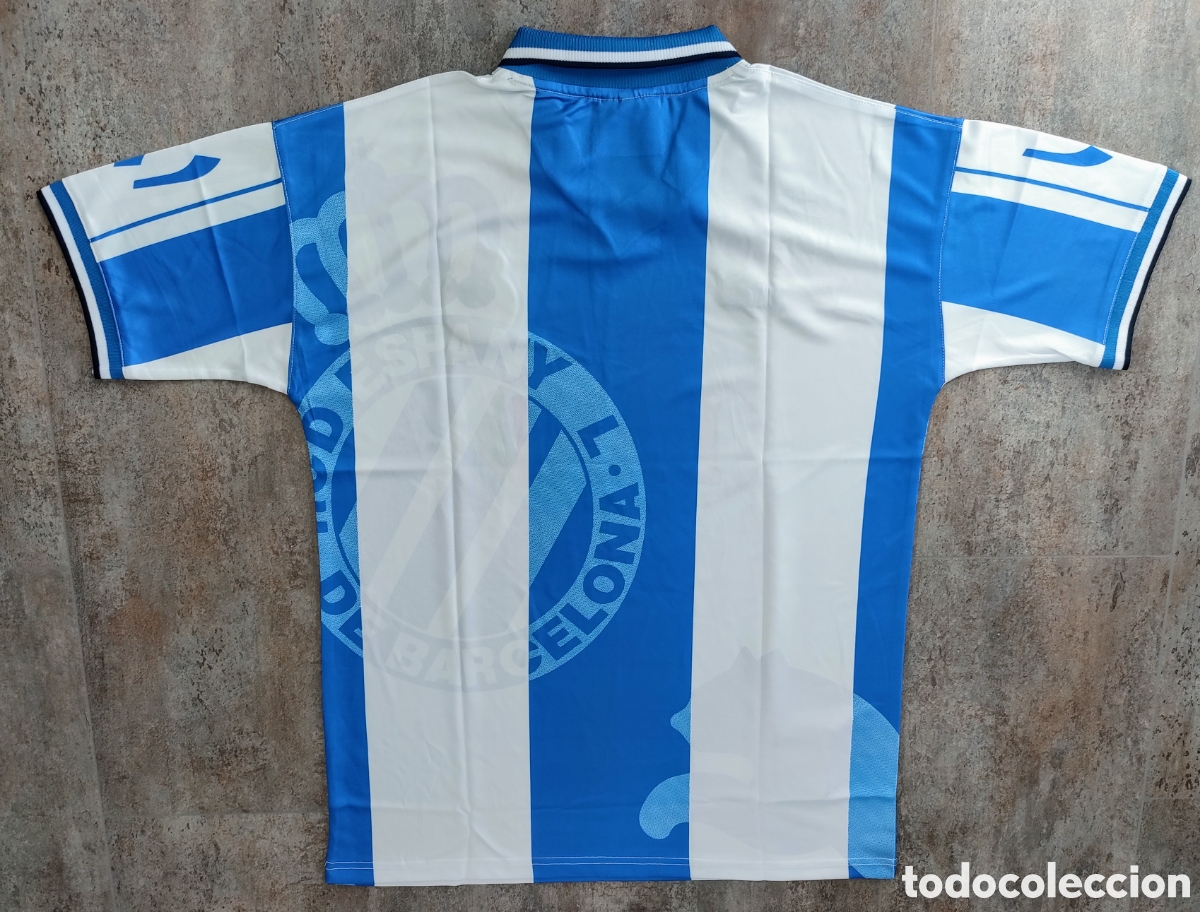Coleccionismo deportivo: Camiseta Espanyol 97-98 - Foto 2