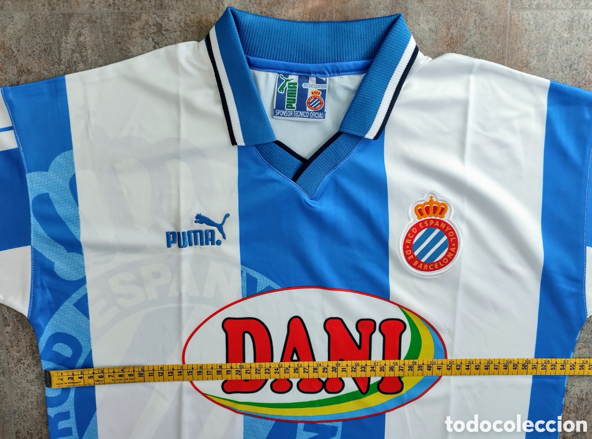 Coleccionismo deportivo: Camiseta Espanyol 97-98 - Foto 3