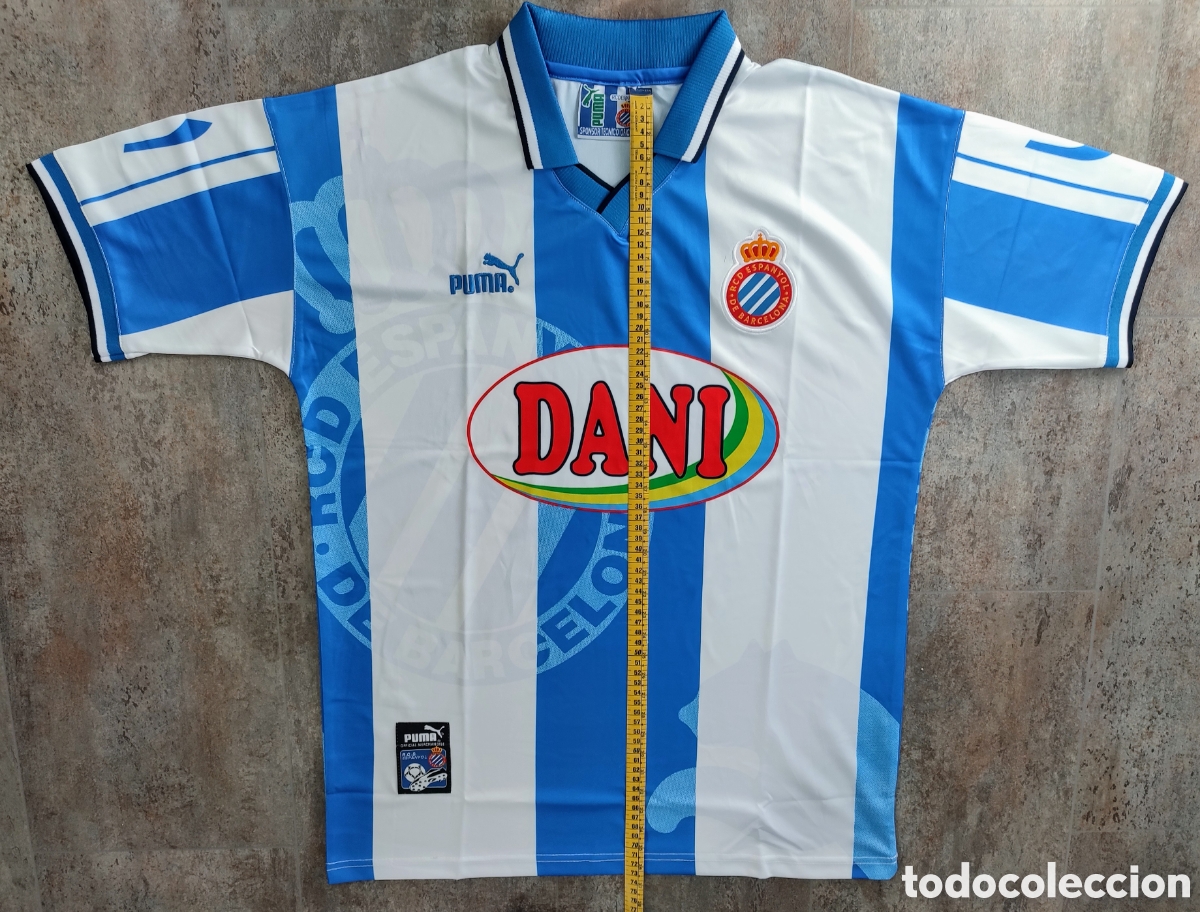 Coleccionismo deportivo: Camiseta Espanyol 97-98 - Foto 4