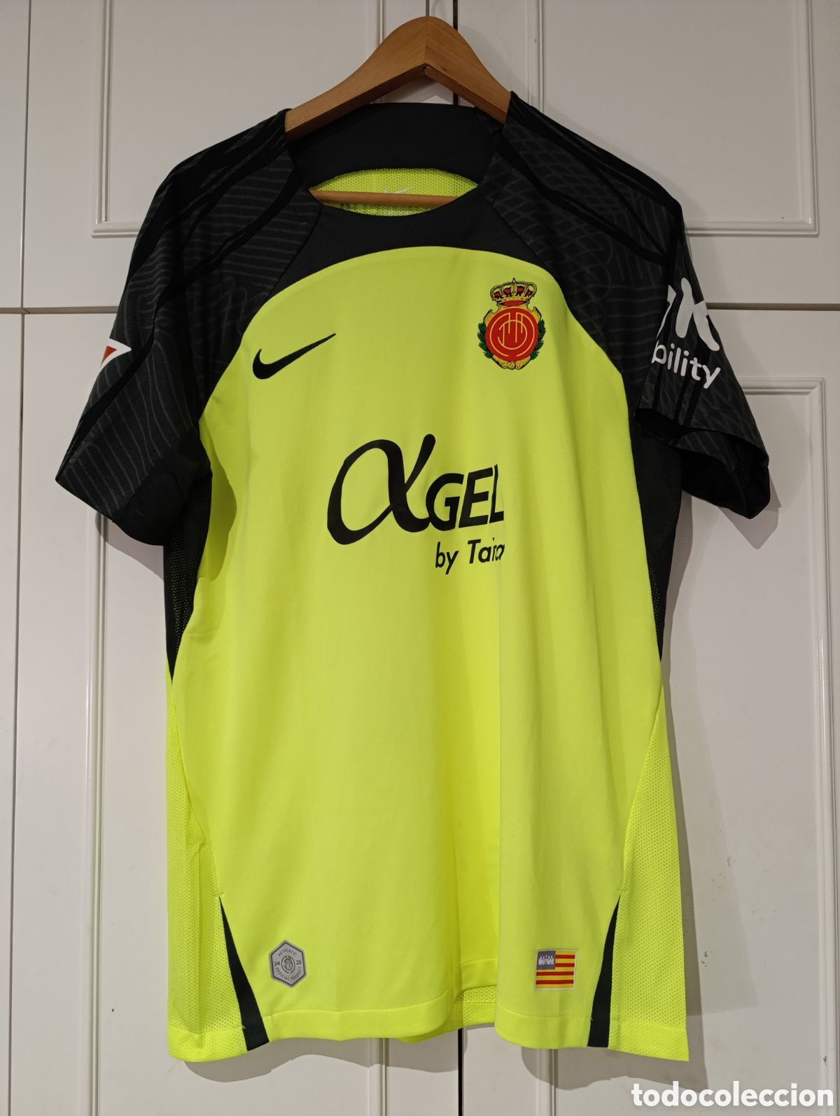 Coleccionismo deportivo: Camiseta matchworn RCD Mallorca