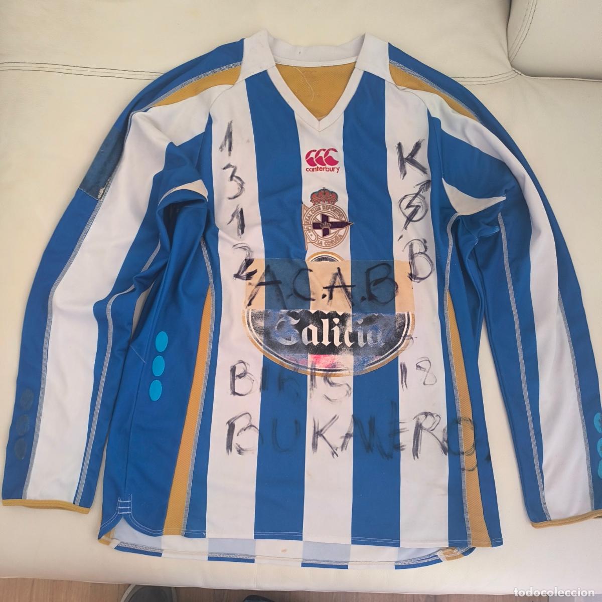 Sports collectibles: 2007-08 R.C. DEPORTIVO LA CORU&Ntilde;A 1a talla adulto