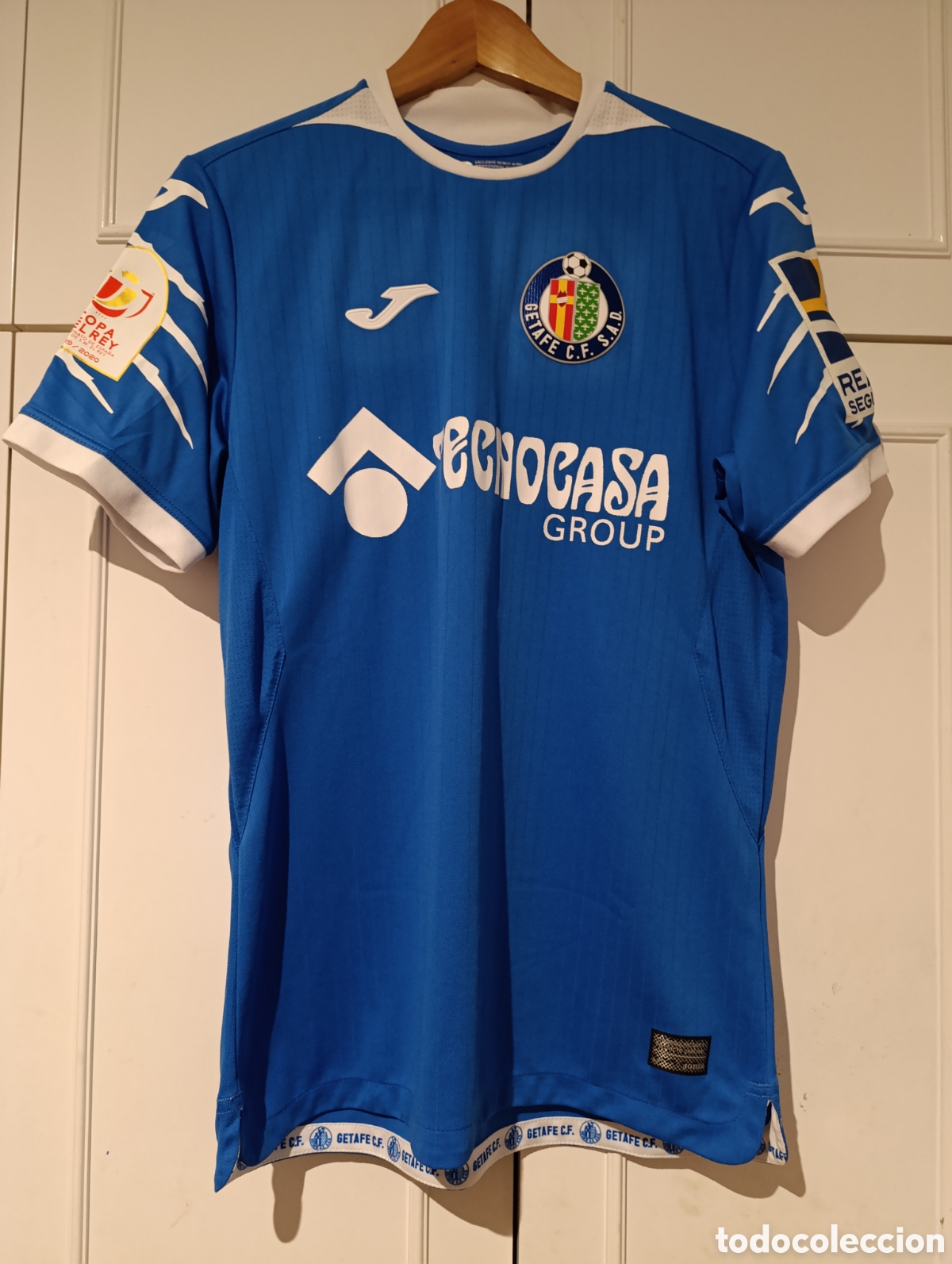 Colecionismo desportivo: Camiseta matchworn Getafe CF Amath