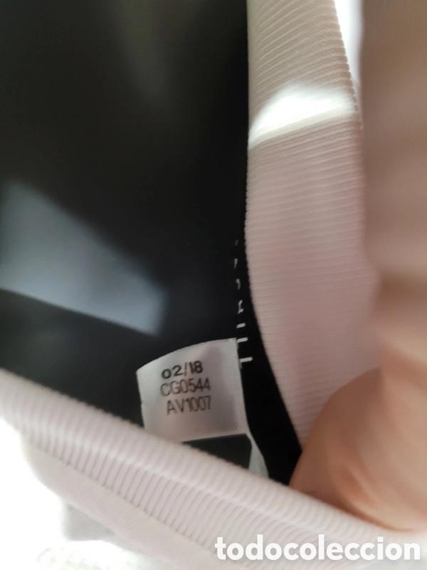 Coleccionismo deportivo: Camiseta match issue Real Madrid CF Supercopa - Foto 7