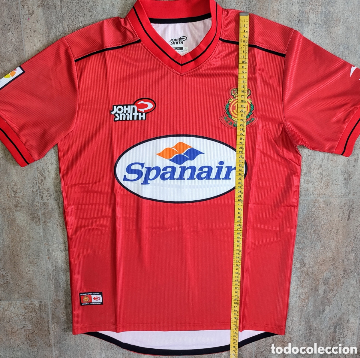 Coleccionismo deportivo: Camiseta Real Mallorca 2000-2001 - Foto 4