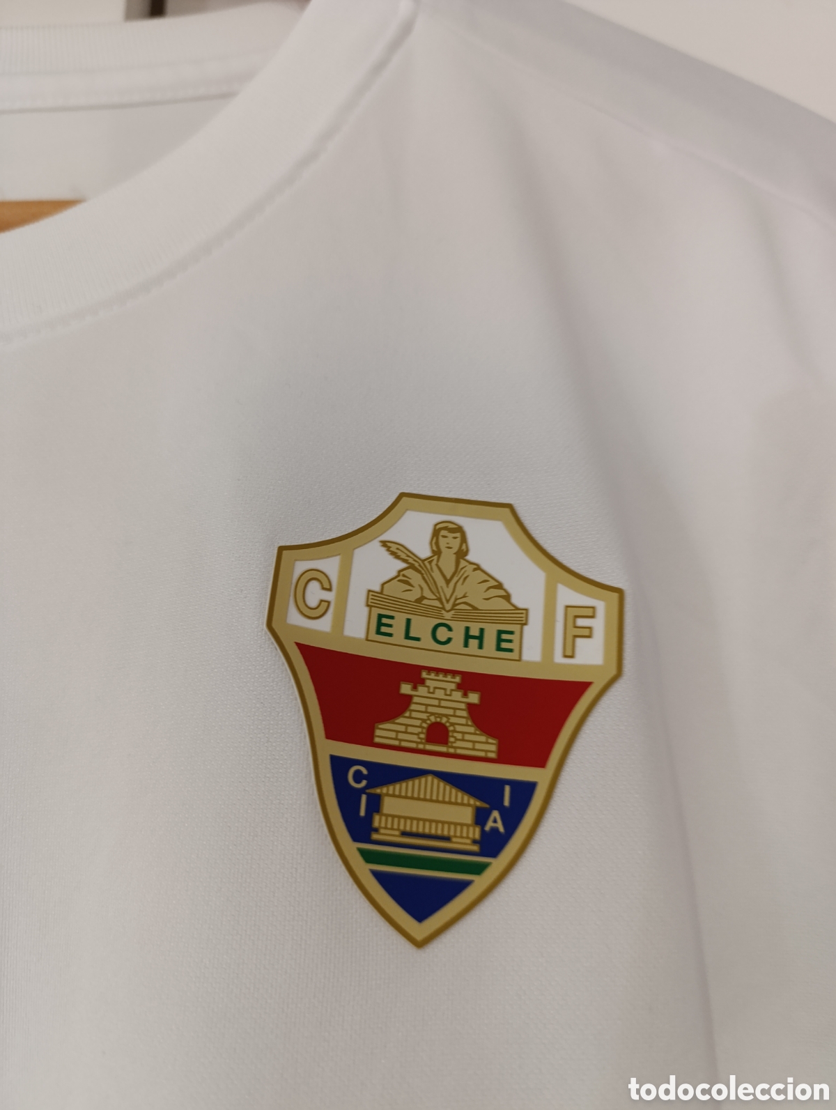 Coleccionismo deportivo: Camiseta matchworn Elche CF - Foto 2