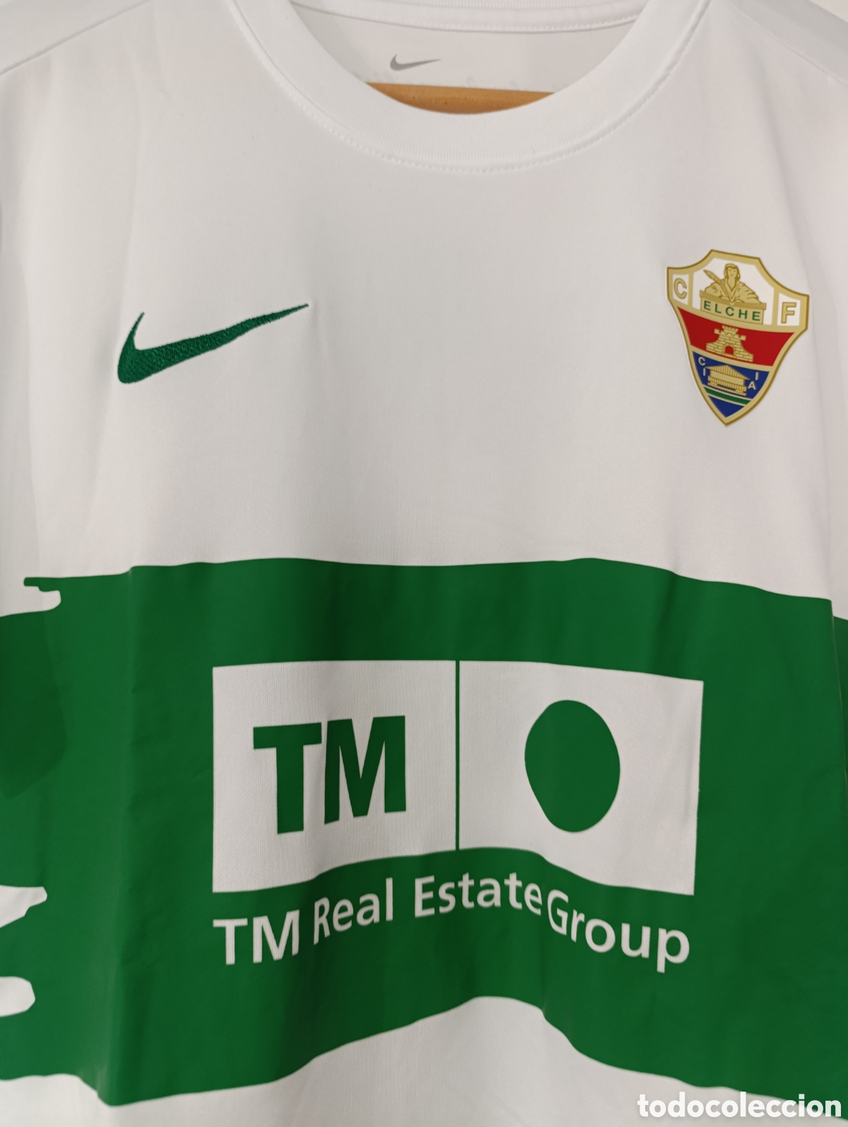 Coleccionismo deportivo: Camiseta matchworn Elche CF - Foto 3