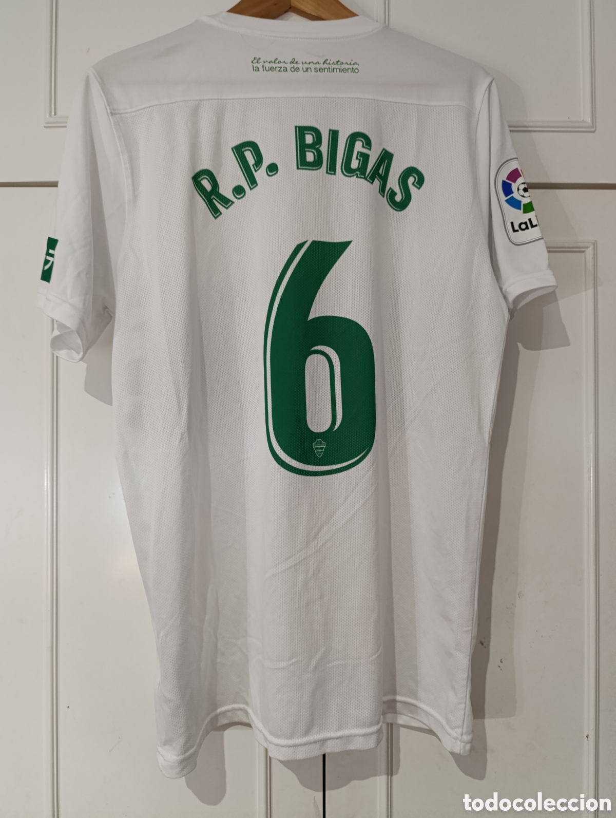 Coleccionismo deportivo: Camiseta matchworn Elche CF - Foto 5