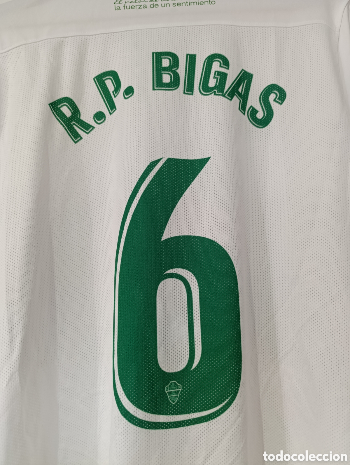 Coleccionismo deportivo: Camiseta matchworn Elche CF - Foto 6