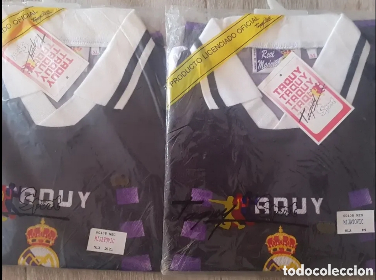 Coleccionismo deportivo: Camiseta Real Madrid - Foto 1
