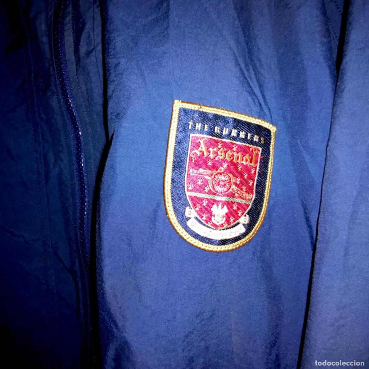 Coleccionismo deportivo: Fc Arsenal 1994 1995 1996 Jacket Training - Foto 5