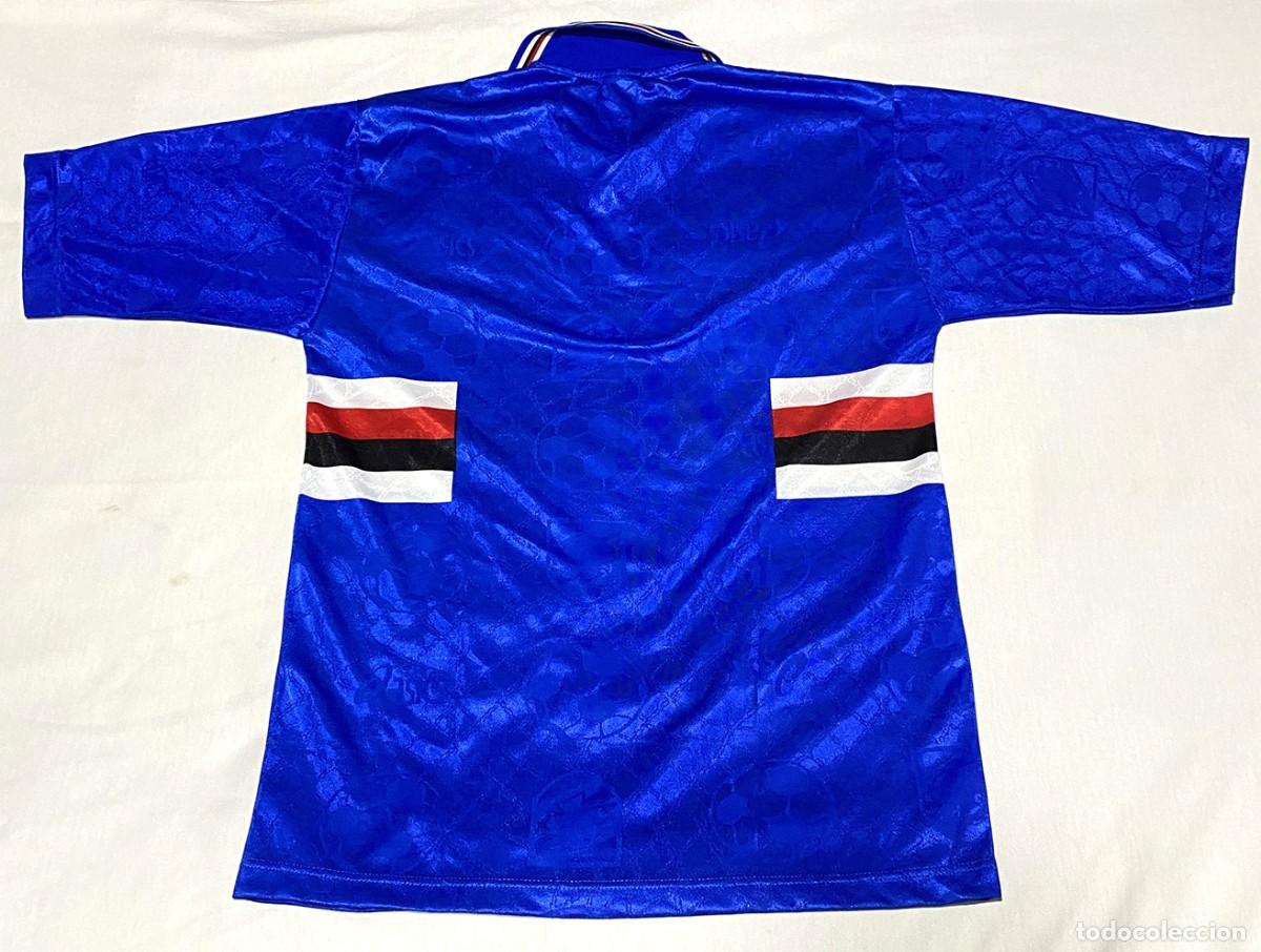 Coleccionismo deportivo: Camiseta Sampdoria de Italia - 1995/1996 - Titular - Foto 2