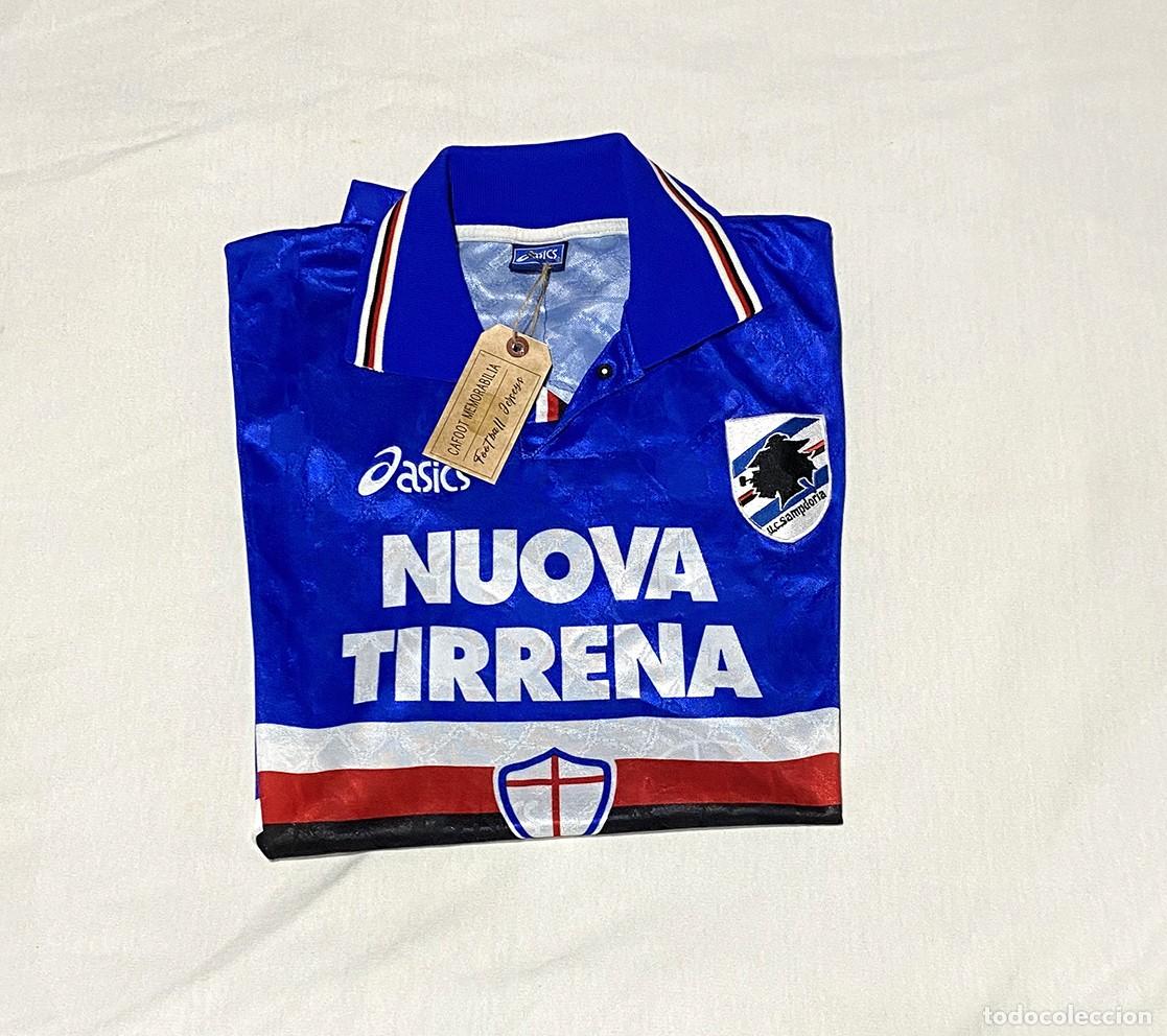 Coleccionismo deportivo: Camiseta Sampdoria de Italia - 1995/1996 - Titular - Foto 3
