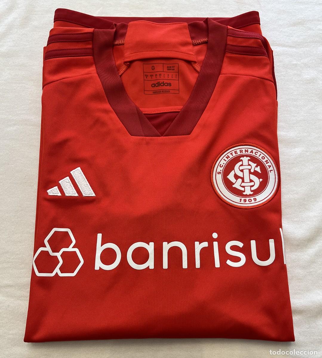 Coleccionismo deportivo: Camiseta Inter de Porto Alegre - Match Worn - Alario - Foto 2