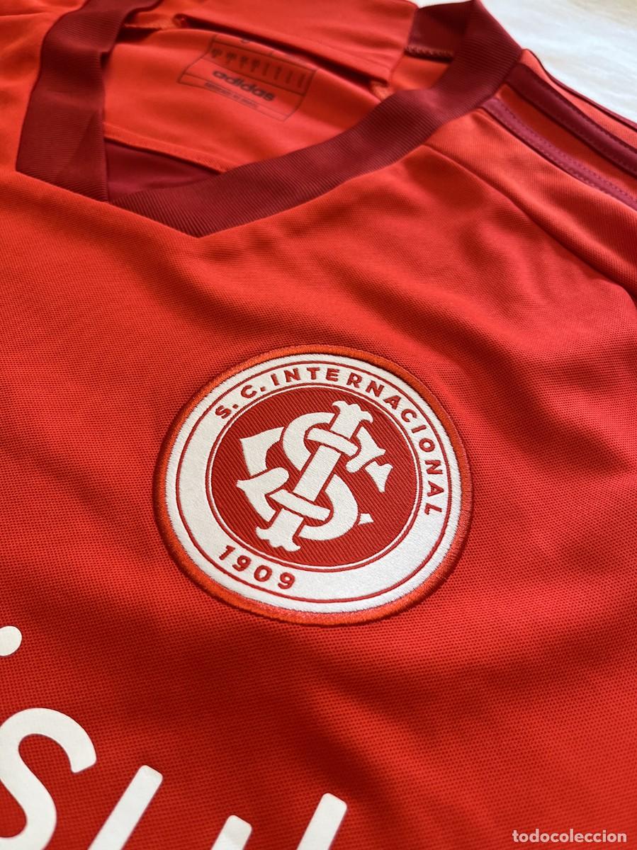 Coleccionismo deportivo: Camiseta Inter de Porto Alegre - Match Worn - Alario - Foto 4
