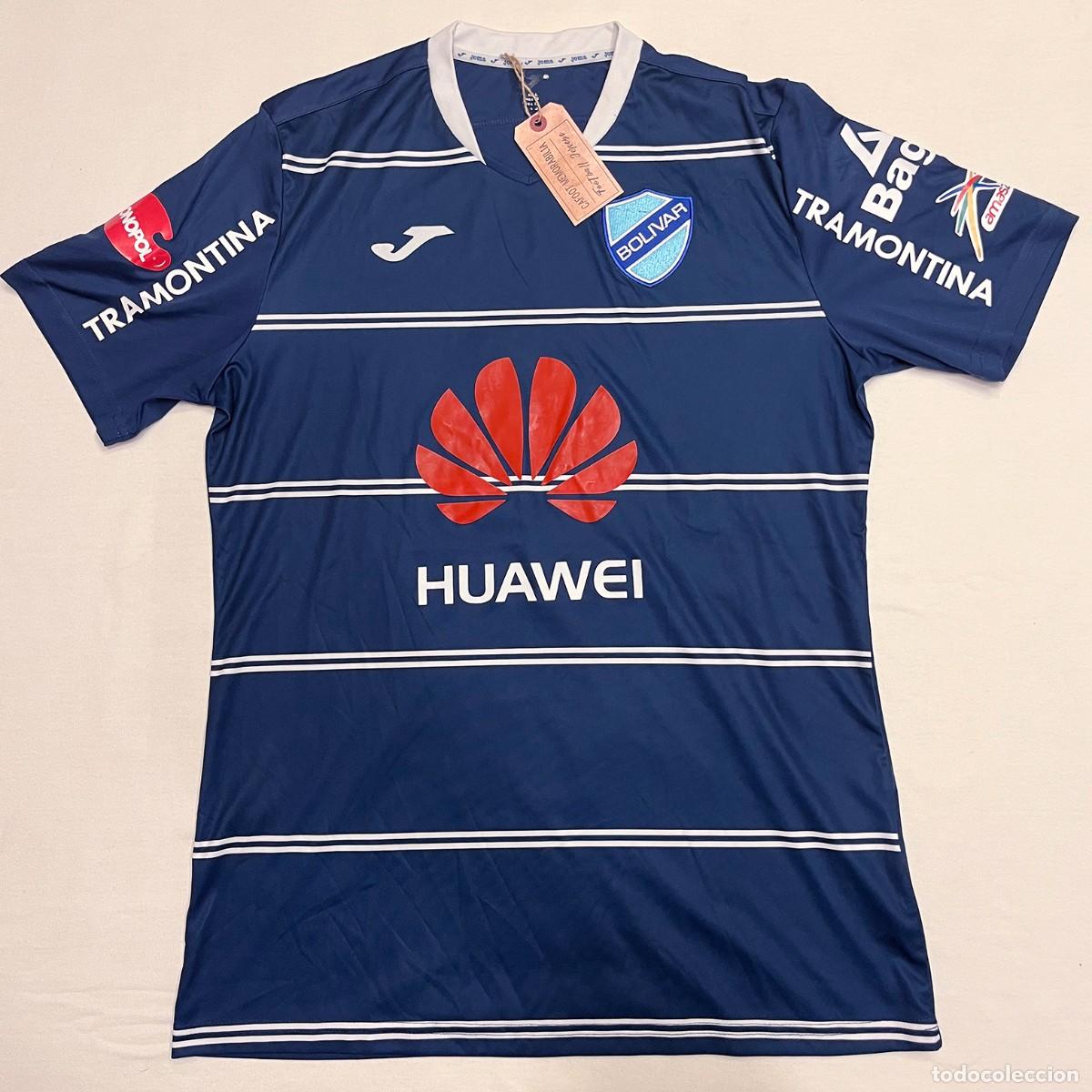 Coleccionismo deportivo: Camiseta Bol&iacute;var de Bolivia - 2016 - Utiler&iacute;a - Foto 1