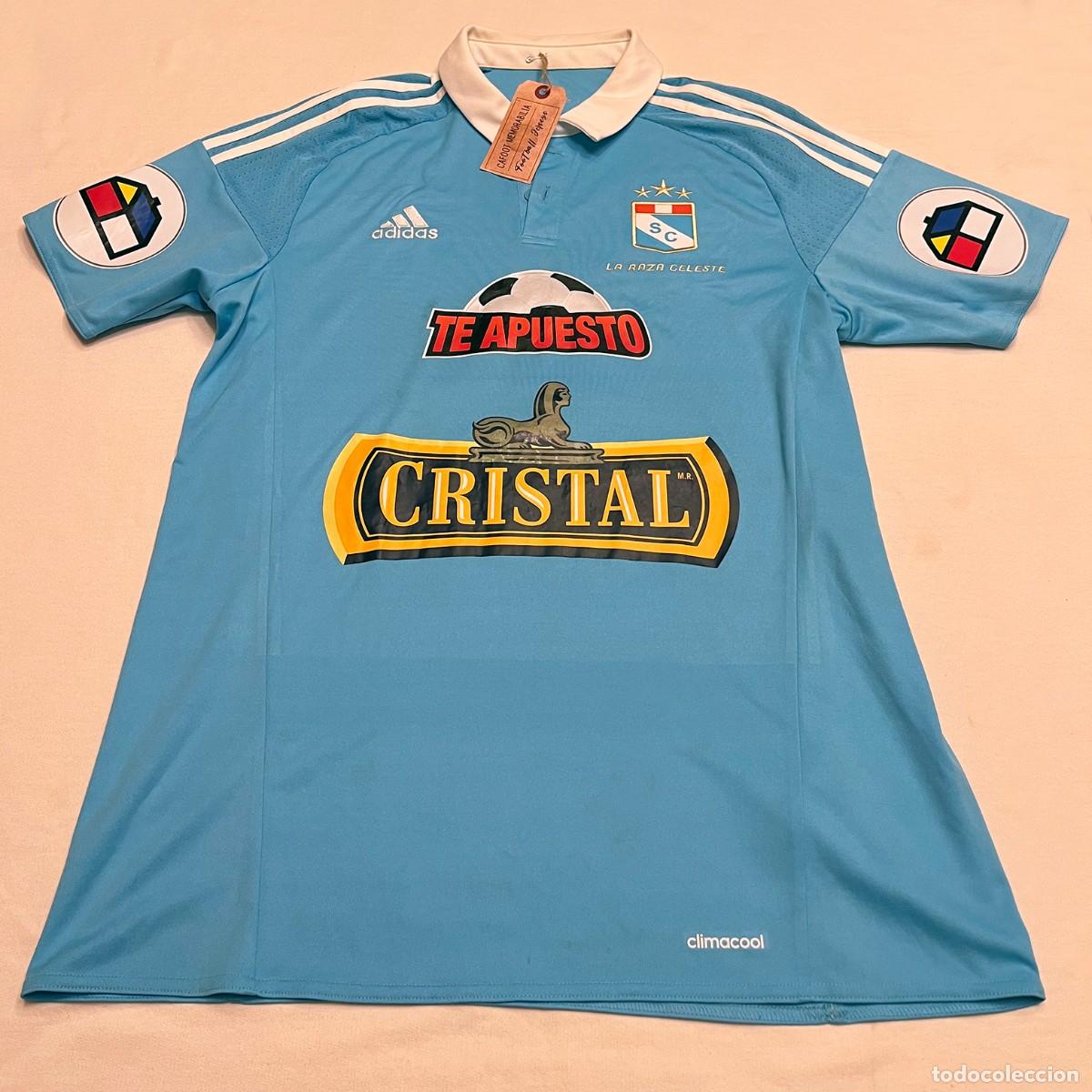 Coleccionismo deportivo: Camiseta Sporting Cristal Per&uacute; - Match Worn - 2016 - Foto 1