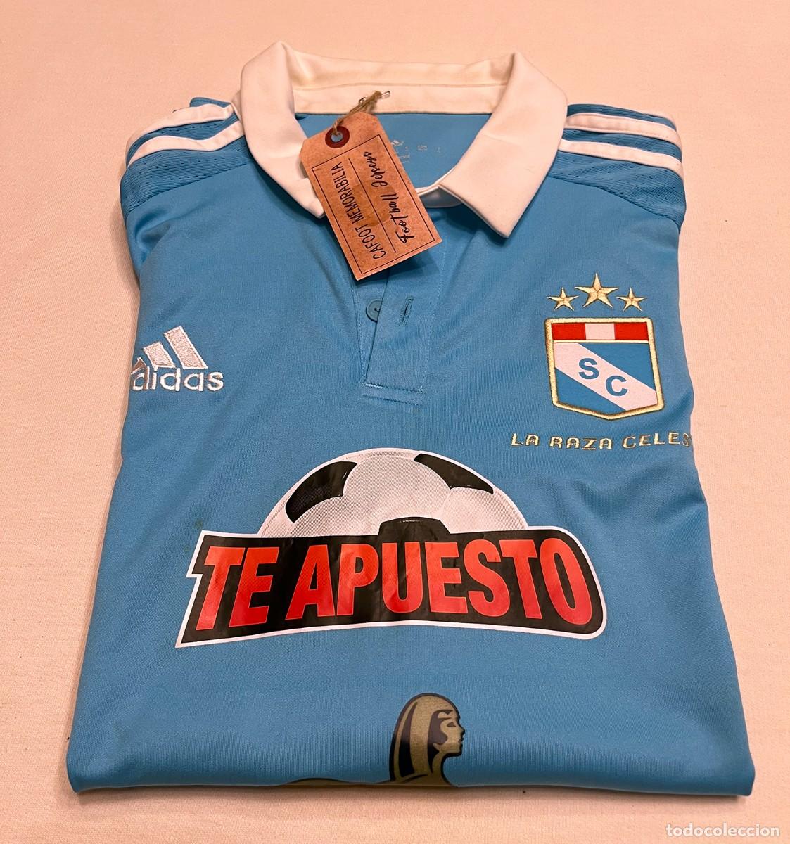 Coleccionismo deportivo: Camiseta Sporting Cristal Per&uacute; - Match Worn - 2016 - Foto 3