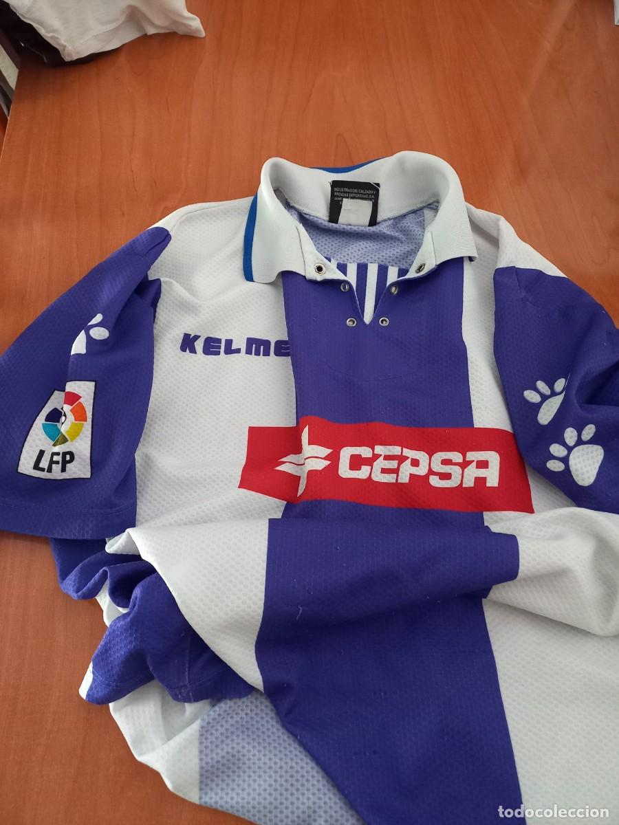 CAMISETA OFICIAL VINTAGE Recreativo Huelva Kelme Talla Xl Ertoil Lubricantes EUR 84,47 - FR