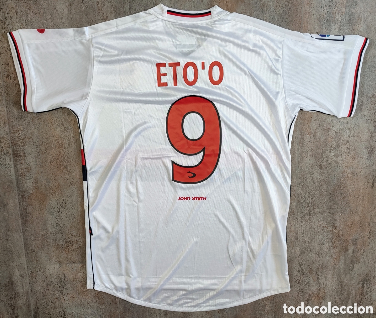 Sports collectibles: Camiseta Eto'o Real Mallorca 2000-2001