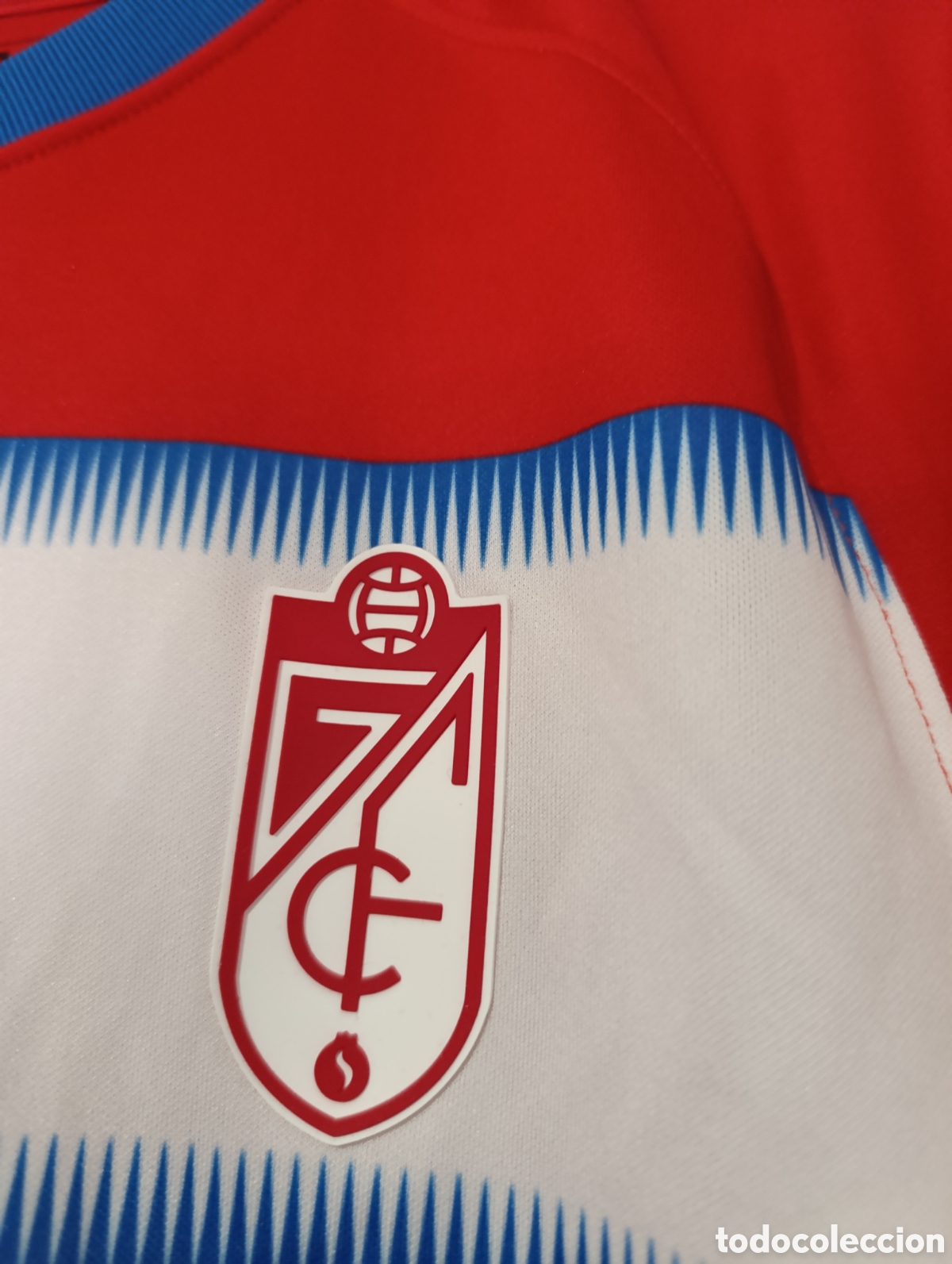 Coleccionismo deportivo: Camiseta matchworn Granada CF Domingos - Foto 2