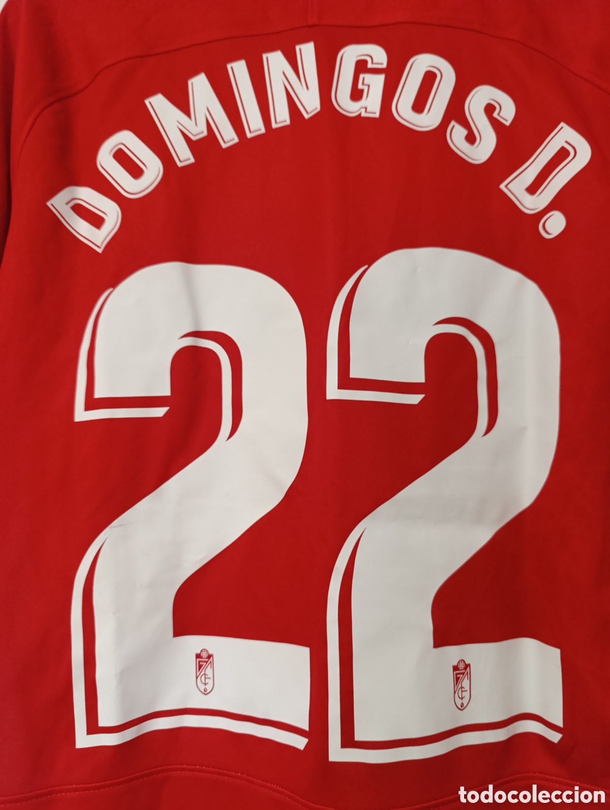 Coleccionismo deportivo: Camiseta matchworn Granada CF Domingos - Foto 7