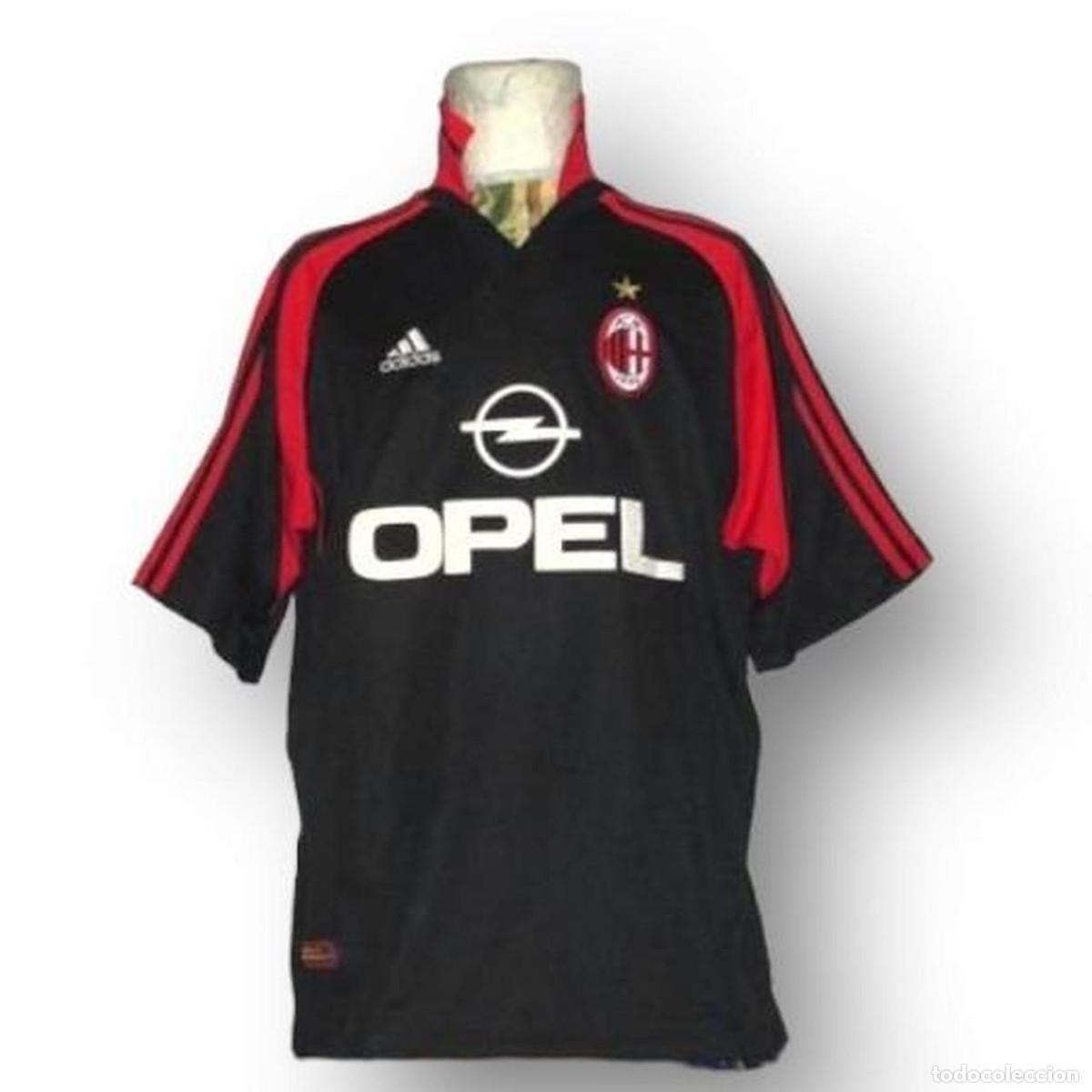 Coleccionismo deportivo: Ac Milan 2000 2001 Third Shirt Jersey - Foto 2