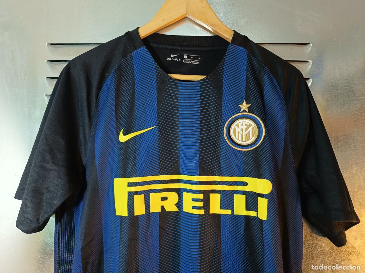 Coleccionismo deportivo: Camiseta Inter de Mil&aacute;n 2016/17 original c&oacute;digo - Foto 2