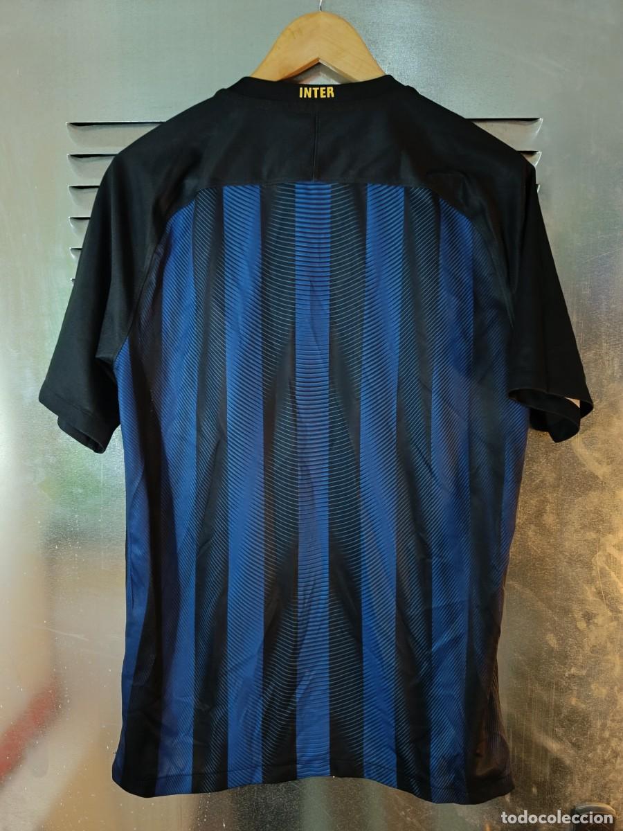 Coleccionismo deportivo: Camiseta Inter de Mil&aacute;n 2016/17 original c&oacute;digo - Foto 5