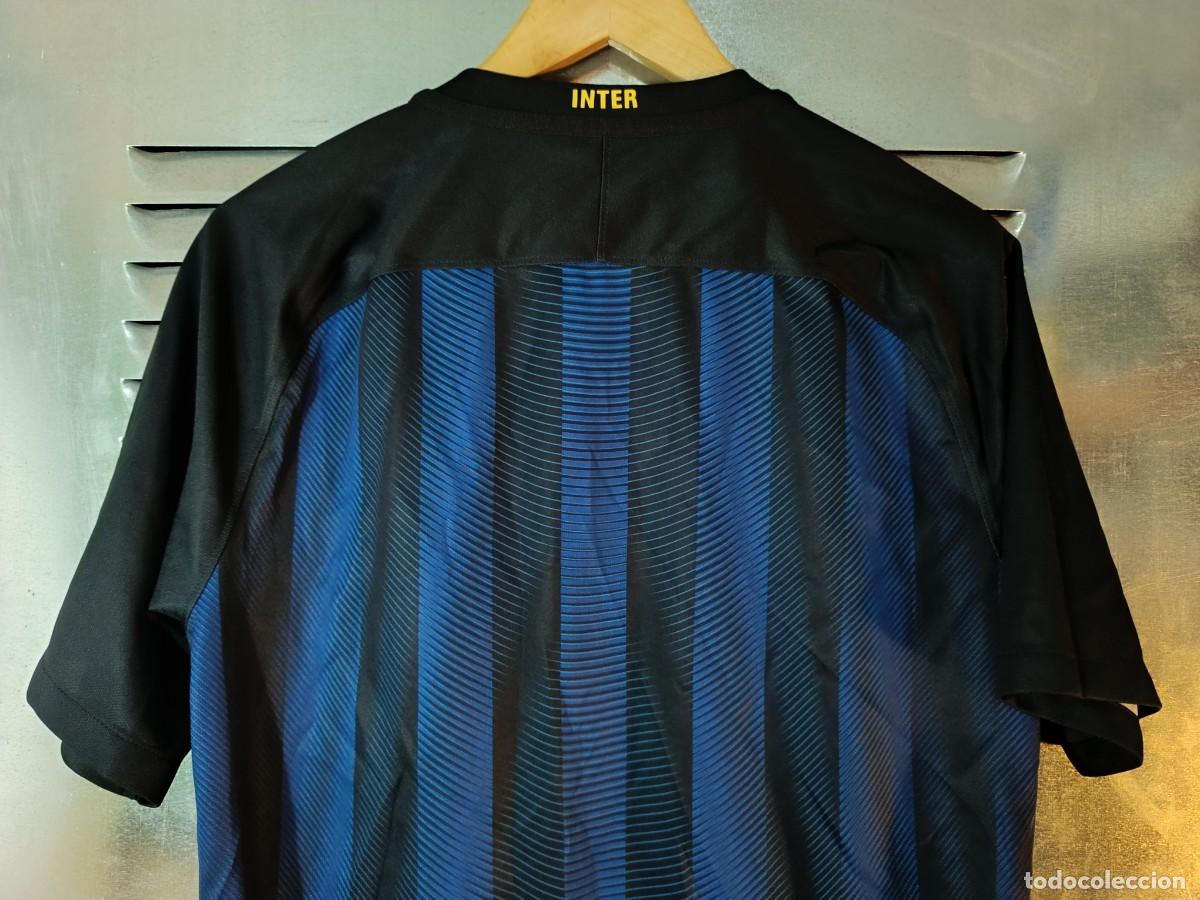 Coleccionismo deportivo: Camiseta Inter de Mil&aacute;n 2016/17 original c&oacute;digo - Foto 6