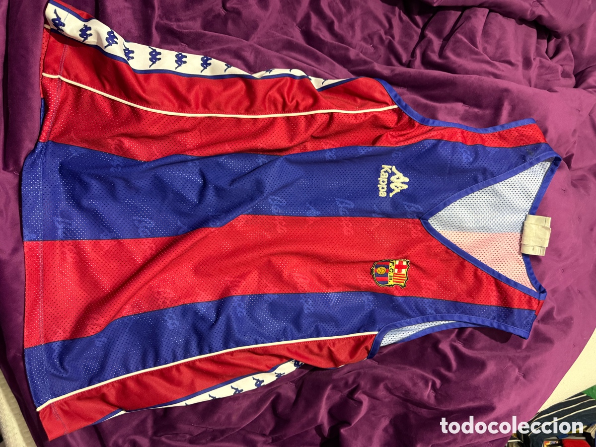 Coleccionismo deportivo: Camiceta del Barcelona kappa - Foto 2