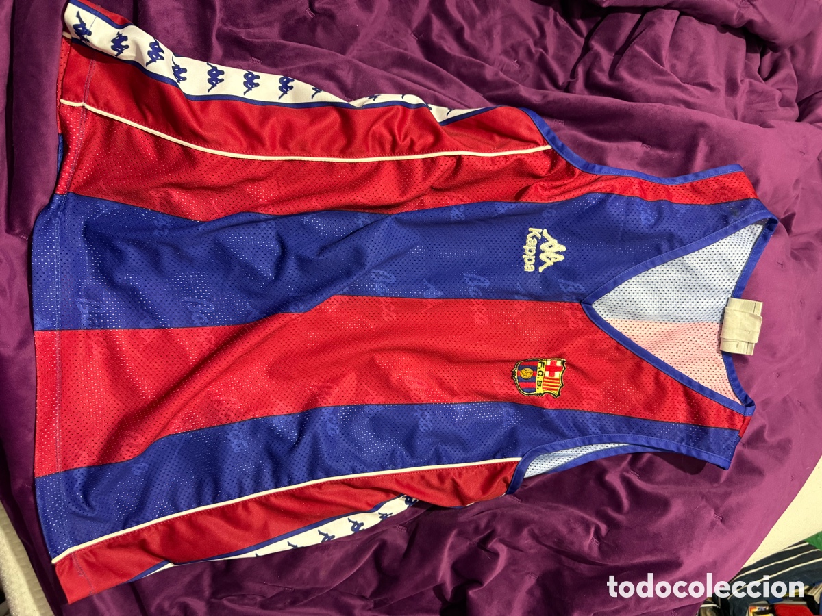 Coleccionismo deportivo: Camiceta del Barcelona kappa - Foto 1